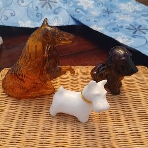 Avon Dog Perfume After Shave Bottles